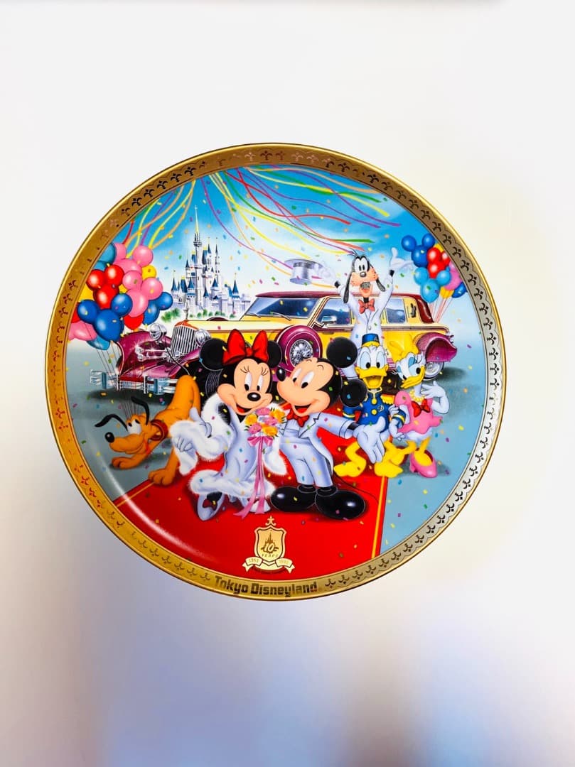限定*美品* 東京ディズニーランド10周年記念装飾用プレート1993年