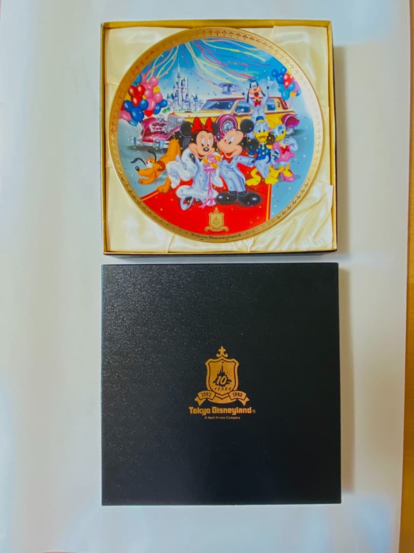 限定*美品* 東京ディズニーランド10周年記念装飾用プレート1993年