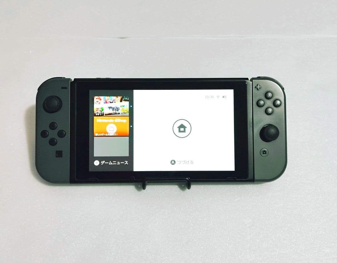 NintendoSwitchグレーSDカード付