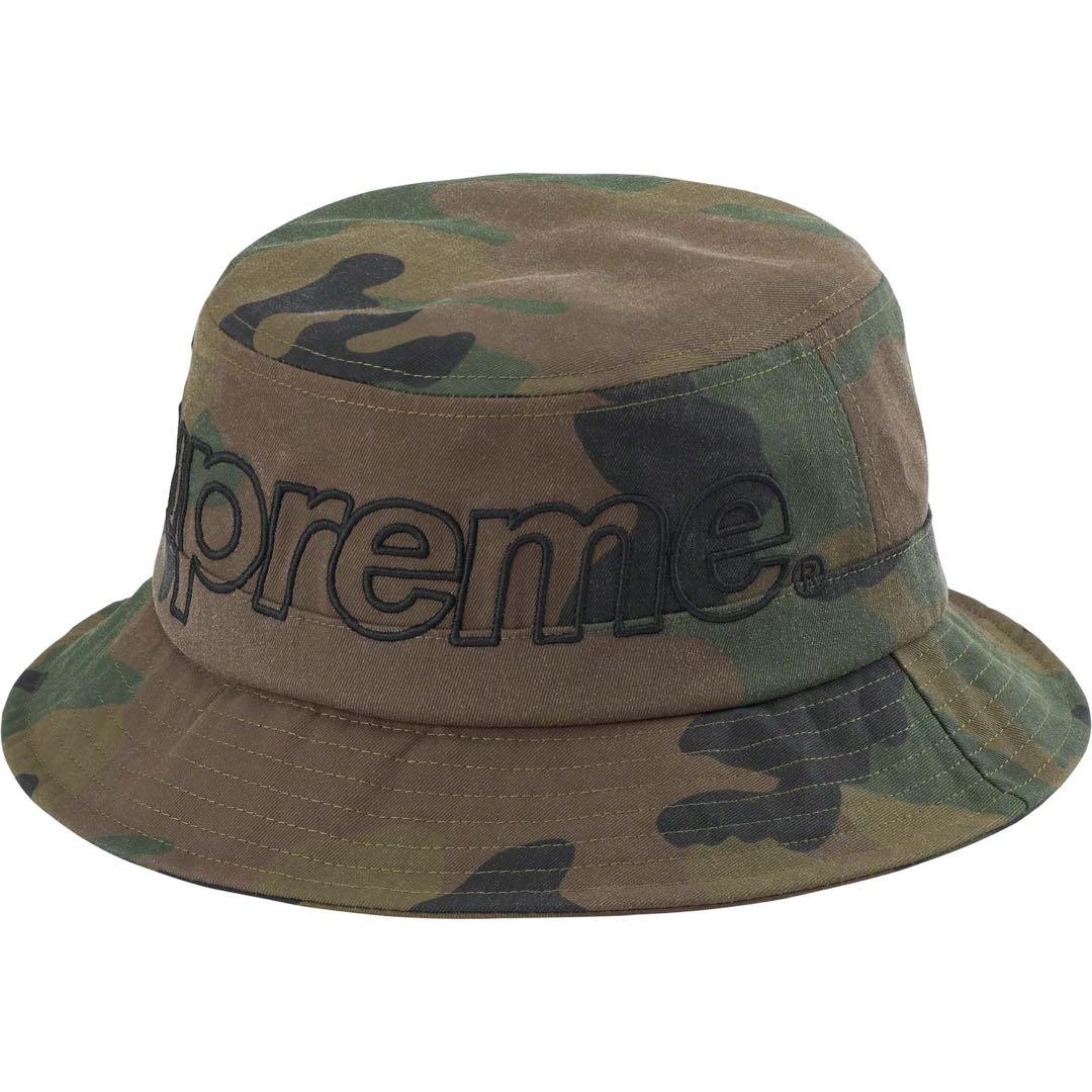 帽子 23ss Supreme Outline Crusher Camo M/L