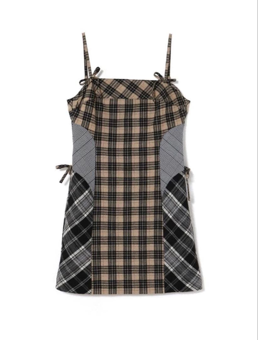 andmary Khy check set ワンピース