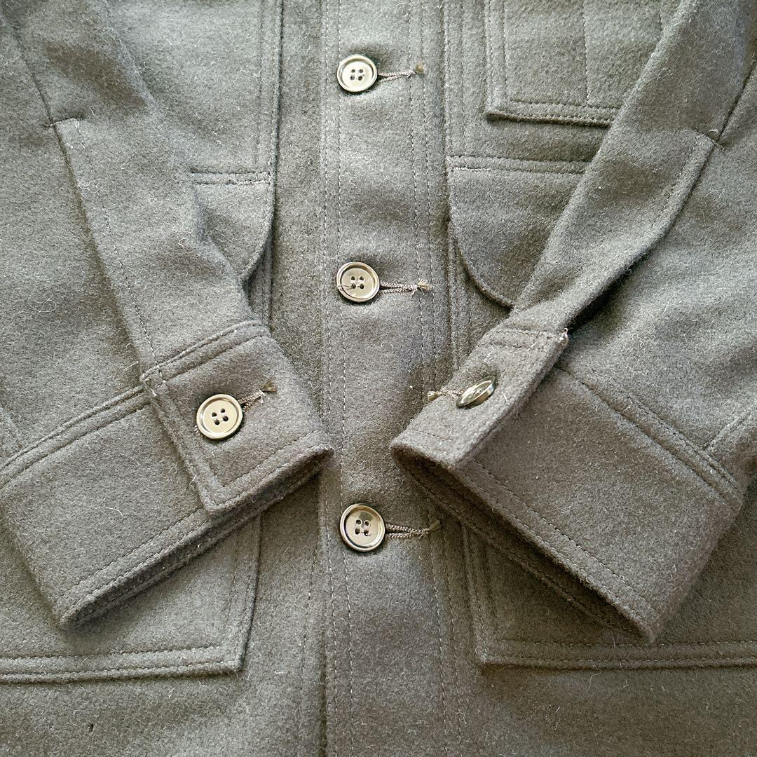 極美品　フィルソン マッキノーウールクルーザージャケットUSA製　ブラック