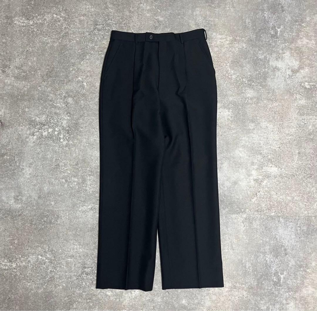 【vintage】セットアップ ダブルスーツ ブラック　成人式 ピンズ　ネクタイ