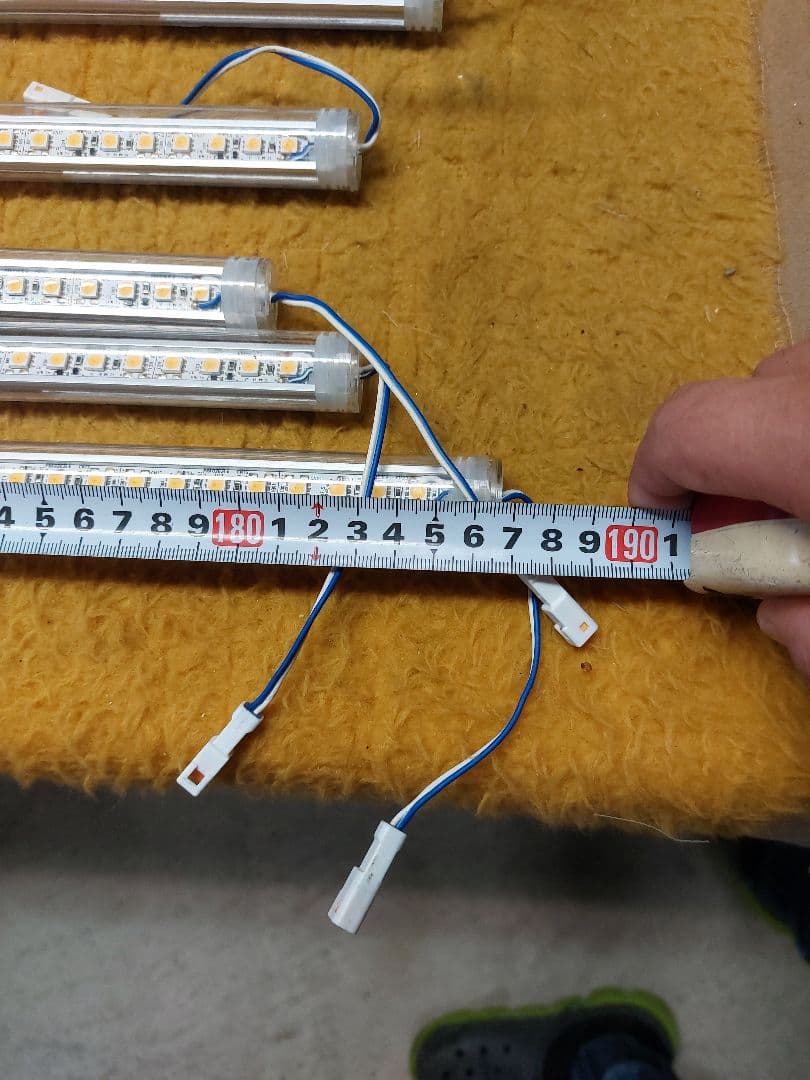 DNライティング、冷蔵ケース用LEDモジュール　6本セット