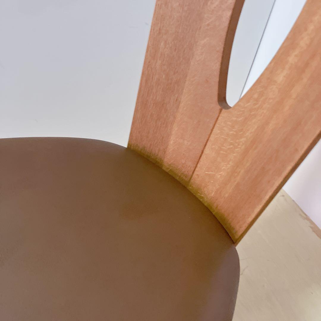 飛騨の家具　白川木工　シラカワ　ダイニングチェア　2脚セット　木製チェア