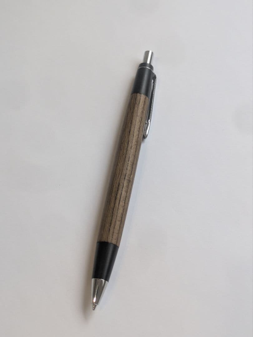 野原工芸　欅　旧型　シャープペンシル　シルバー