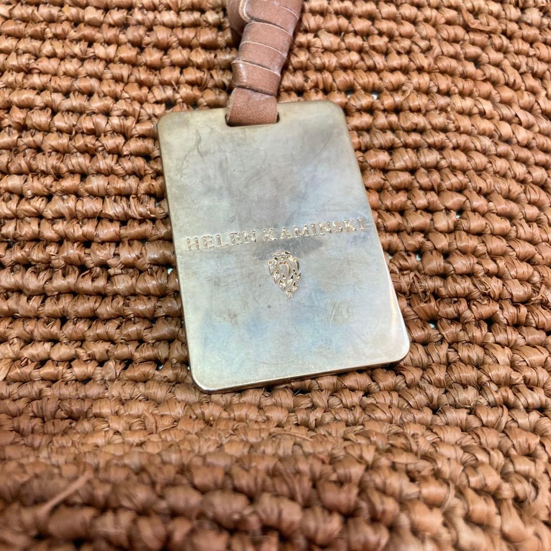 美品✨希少✨HELEN KAMINSKI ラフィアバッグ ヘレンカミンスキー