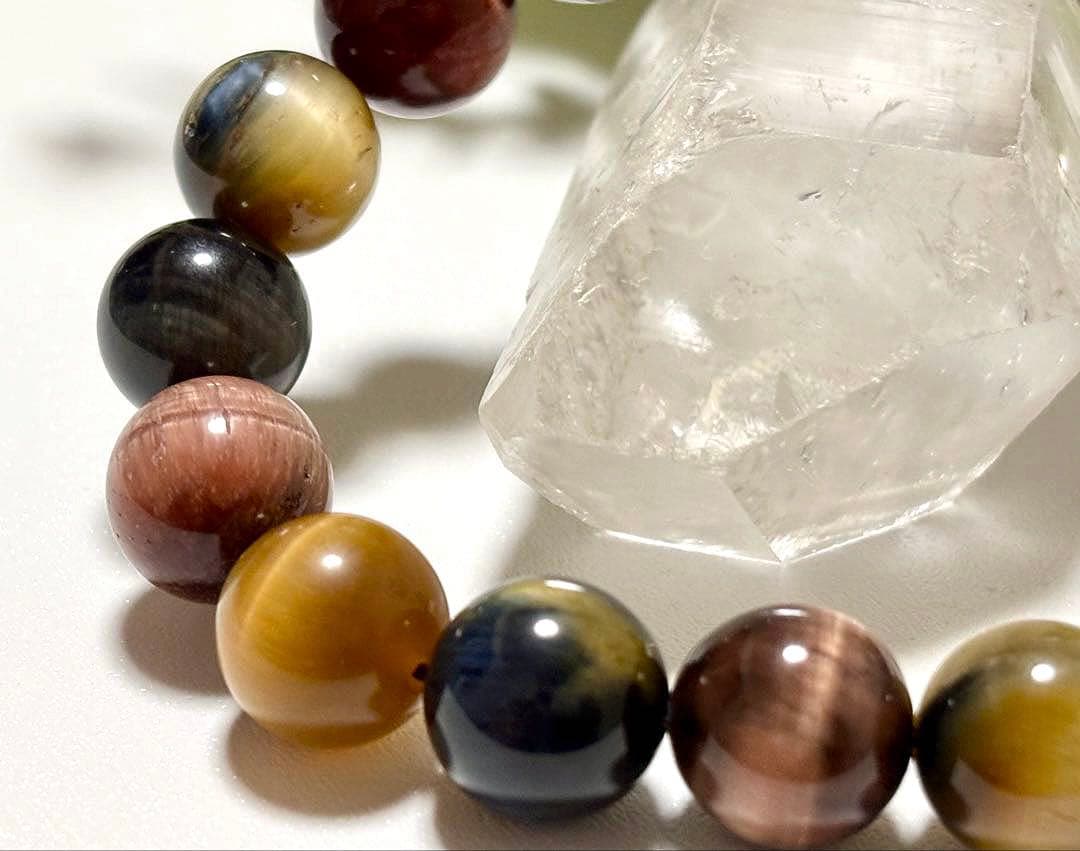 ゆたぽん　究極品質　幻のパーティーカラーナチュラルタイガーアイ