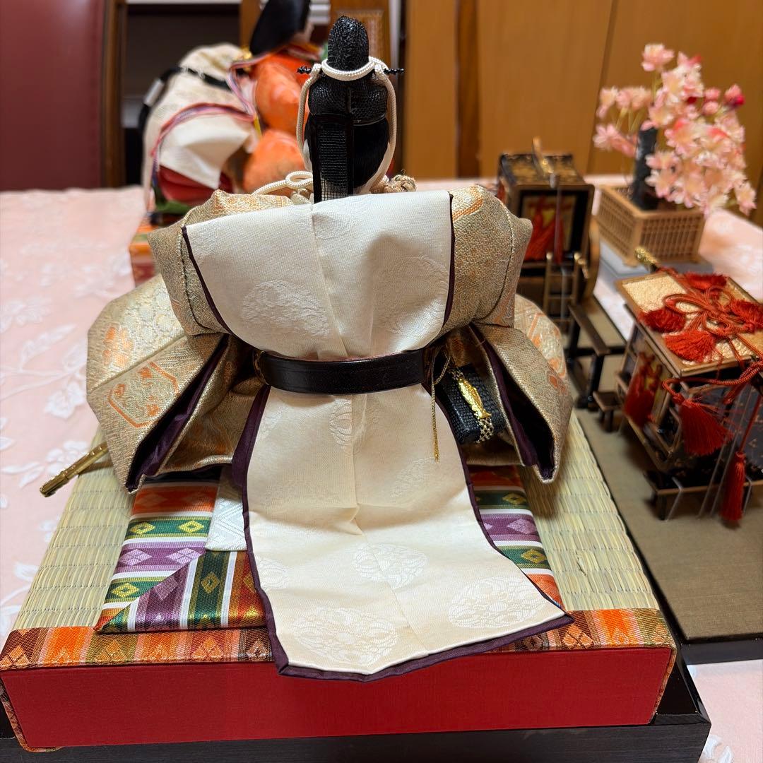 美品　京都極上　大礼雛　高倉流　御雛　京都采加作　京人形　ひな人形