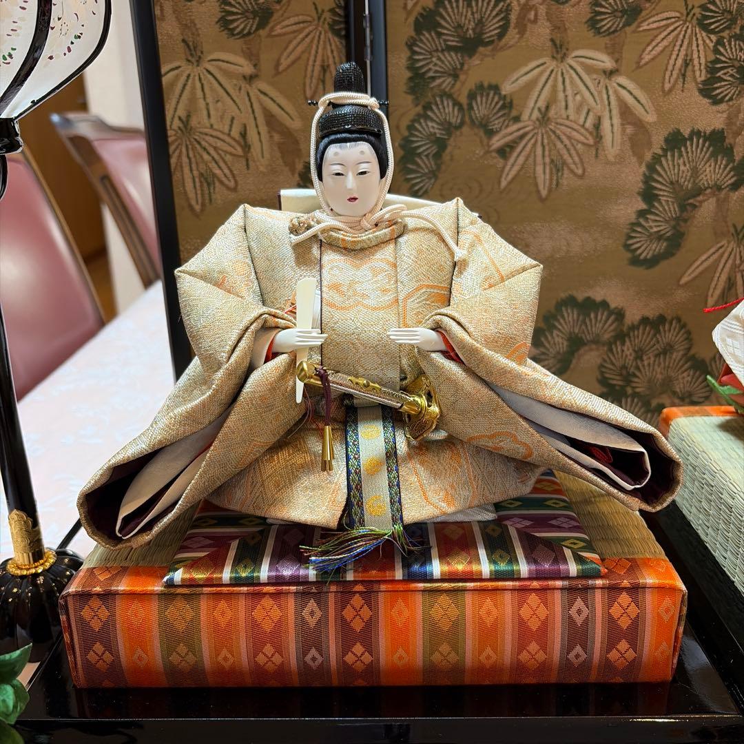 美品　京都極上　大礼雛　高倉流　御雛　京都采加作　京人形　ひな人形