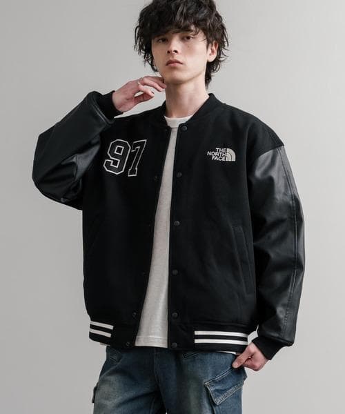 韓国限定✨THE NORTH FACE スタジャン L ブラック 新品未使用