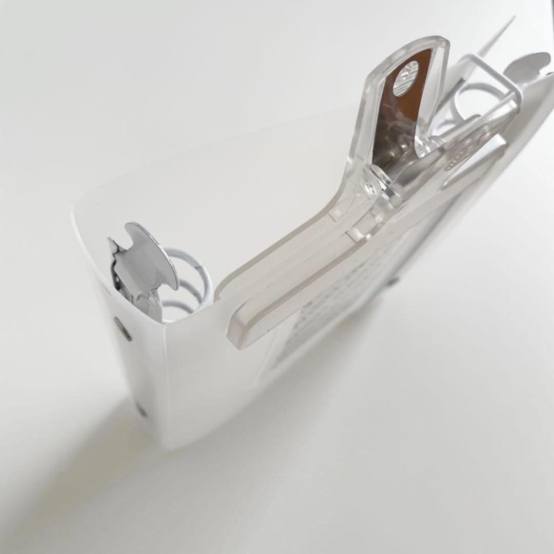 ゆちゃん　韓国　貯金　バインダー　ダブルリングバインダー　白　12