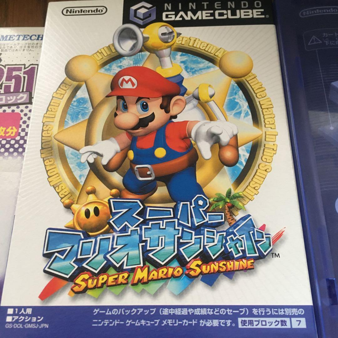 ニンテンドーゲームキューブ本体コントローラー任天堂マリオ