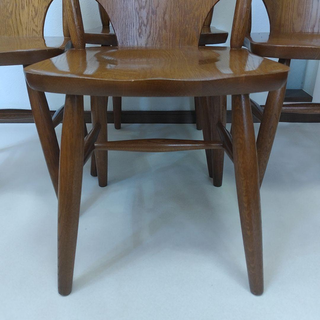 希少なお品　飛騨の家具　WINDS 太平　ダイニングチェア　チャーチチェア