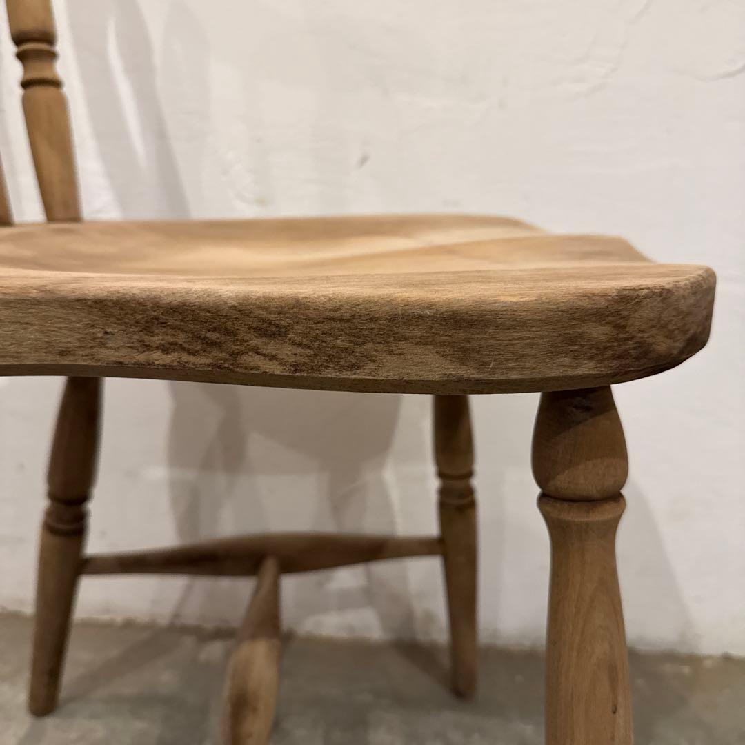 みーダイニングチェア　カフェチェア　剥離