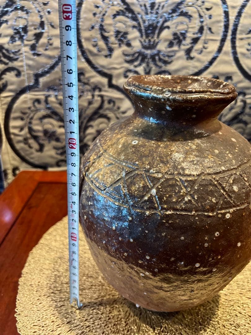 信楽焼　壺　花器　花入　Japanese traditional crafts
