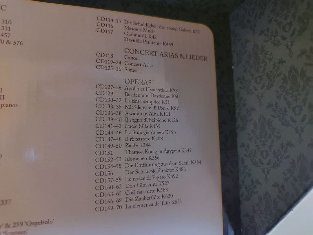 モーツァルト全集 MOZART Complete Edition (CDセット)