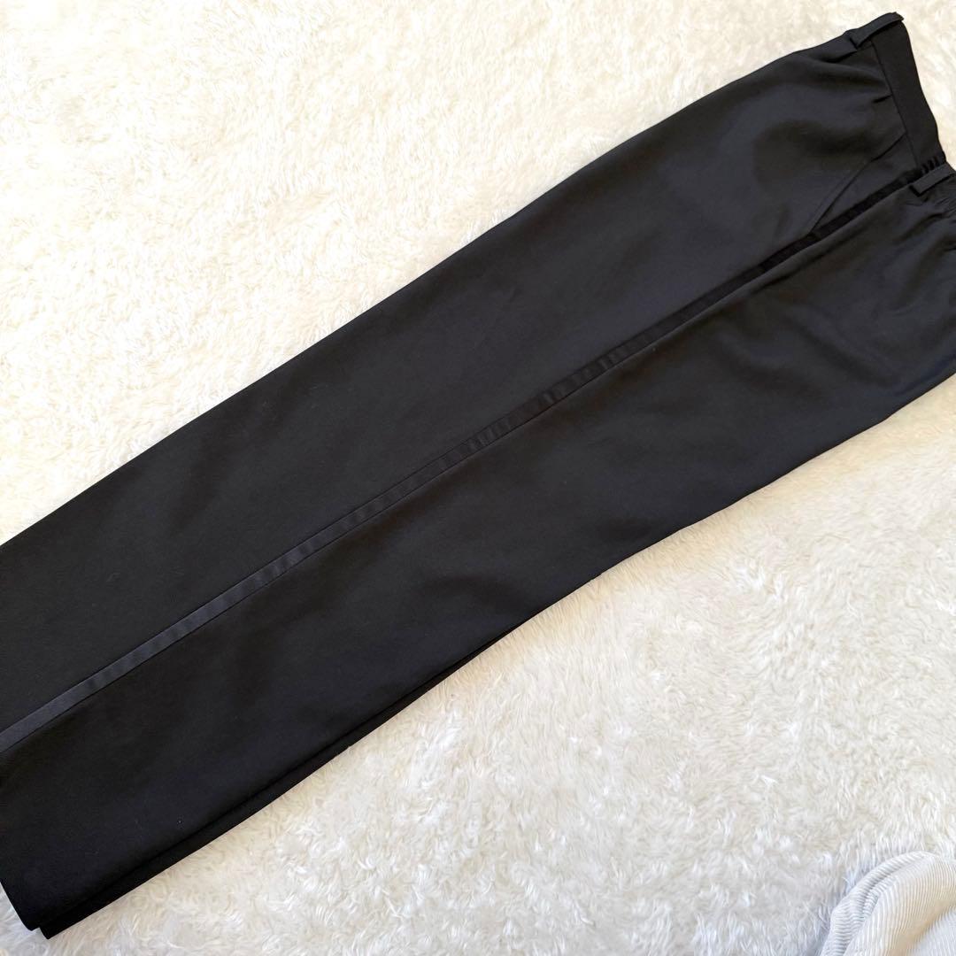 【美品】ブラックスーツ タキシード 発表会フォーマル　卒服 セットアップ 150