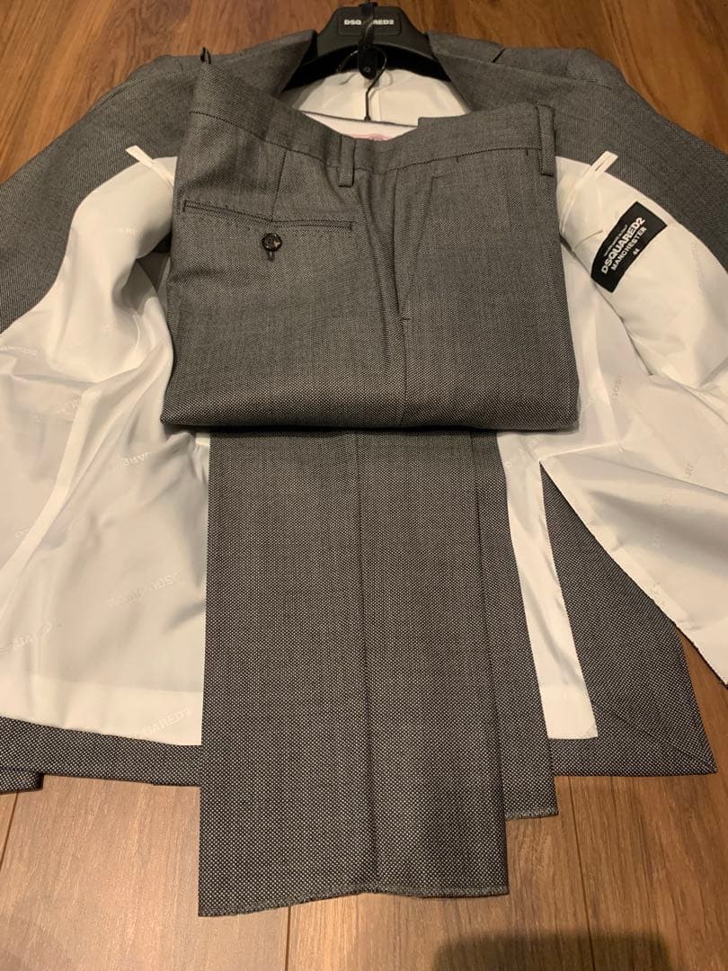 DSQUARED2 グレー スーツ サイズ44