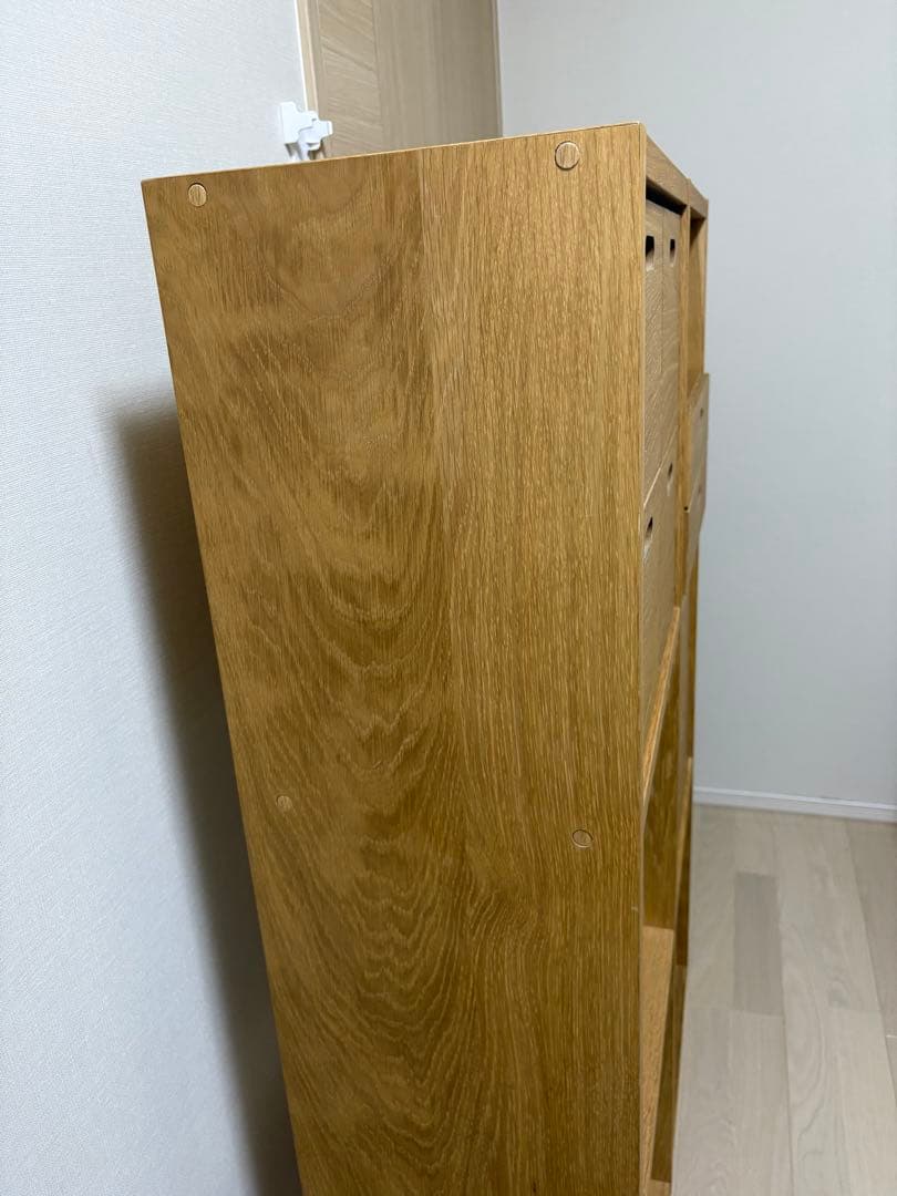 無印良品 スタッキングシェルフセット・３段×２列・オーク材