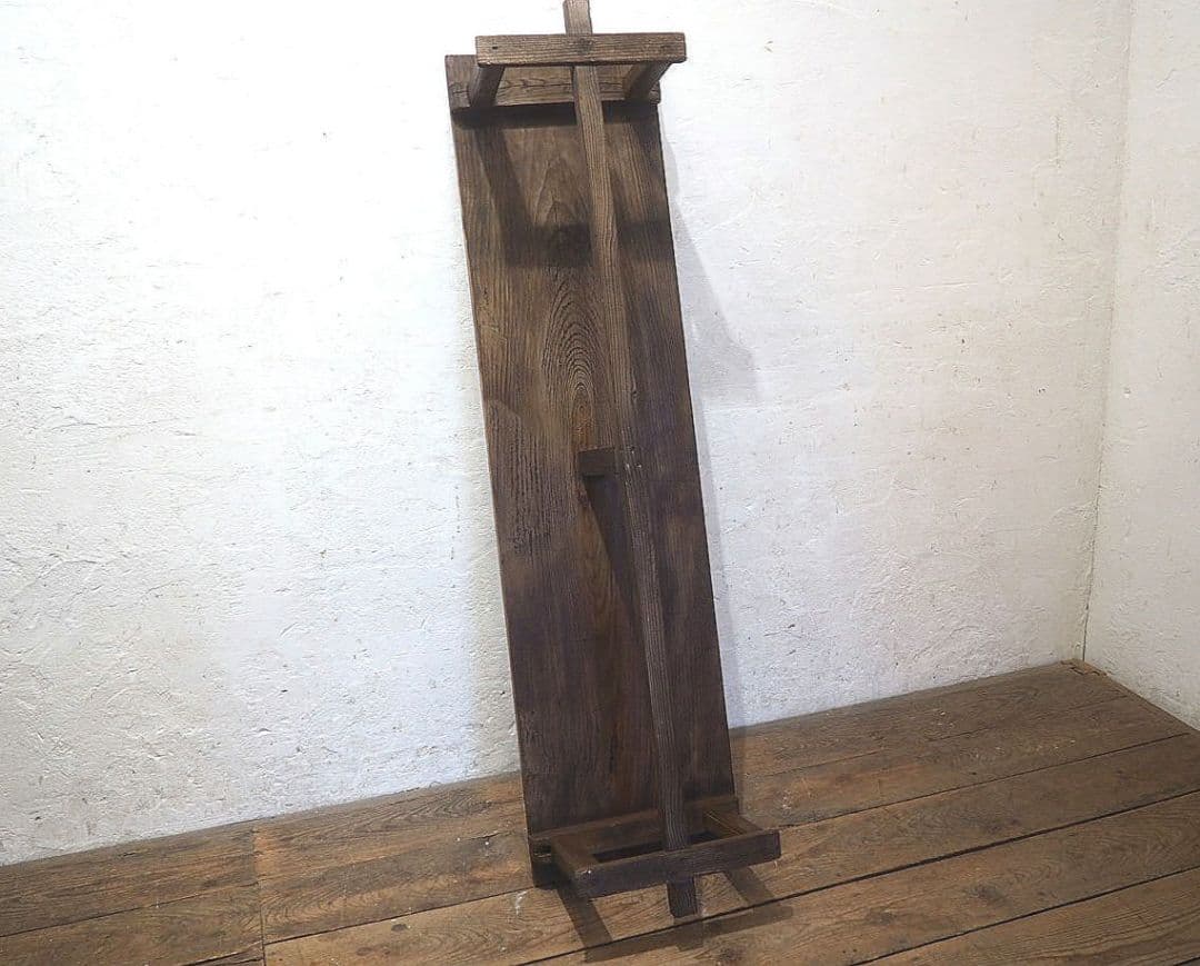 1351　レトロな長テーブル　文机　陳列台　展示台　ローテーブル　古家具　古道具