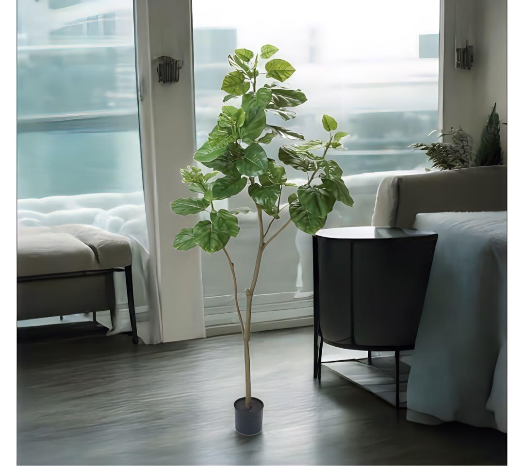 光触媒　人工観葉植物　ウォールグリーン　フェイクグリーン　ウンベラータ18075