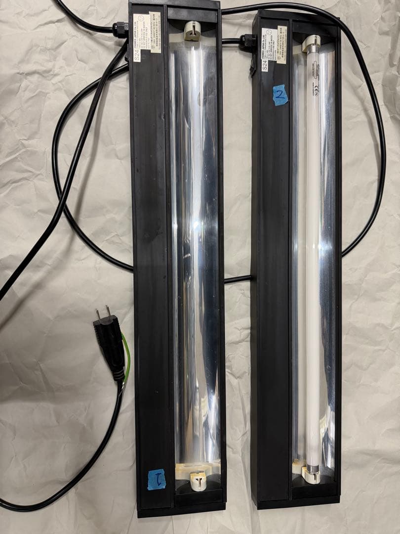 ズーメッド　レプティサン　テラリウムフードT5 HO 24W 2台セット