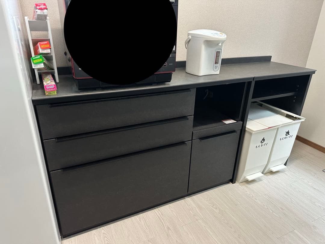 【本日限定】食器棚 キッチンカウンター セラミック 幅180