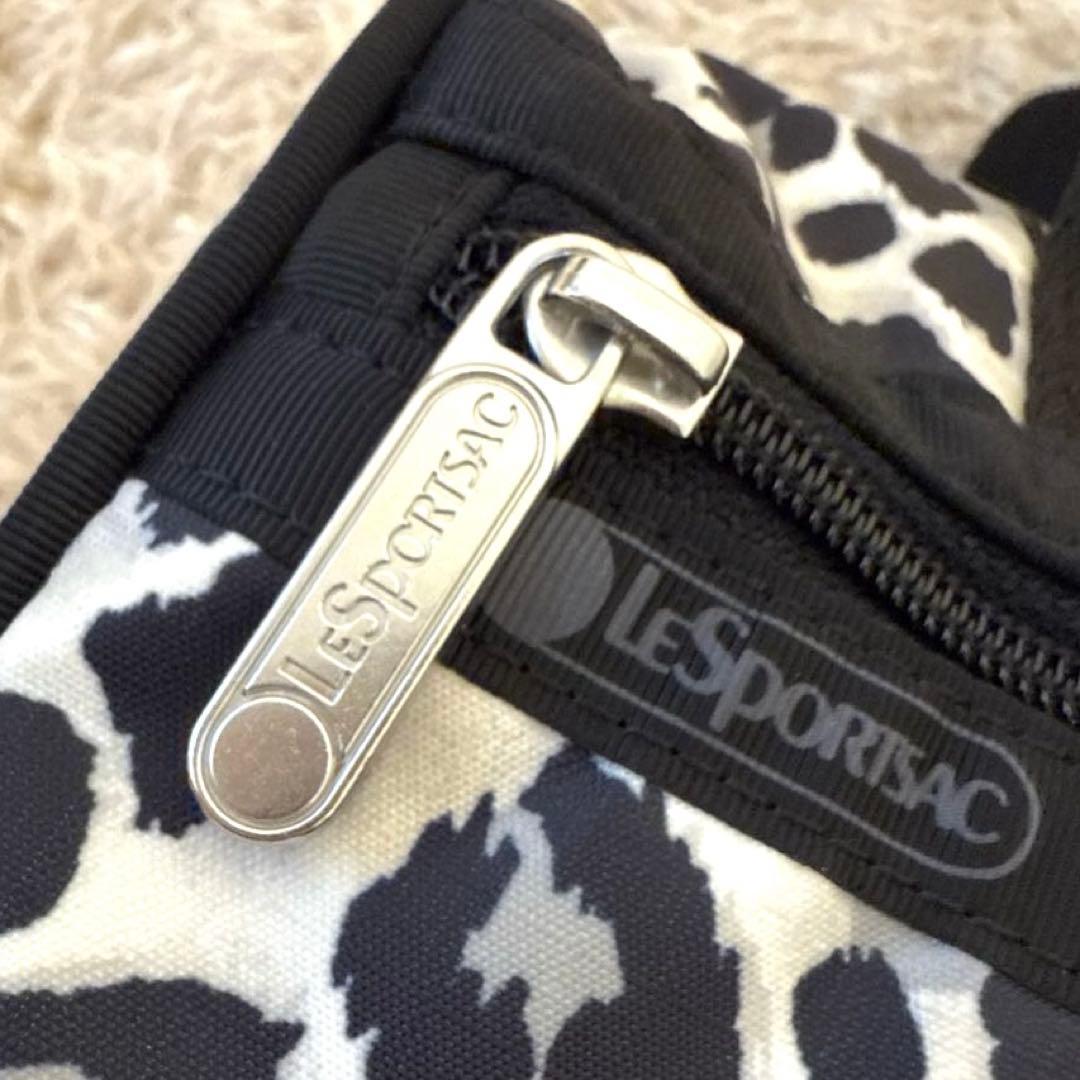 【美品】レスポートサック　2wayバック　レオパード