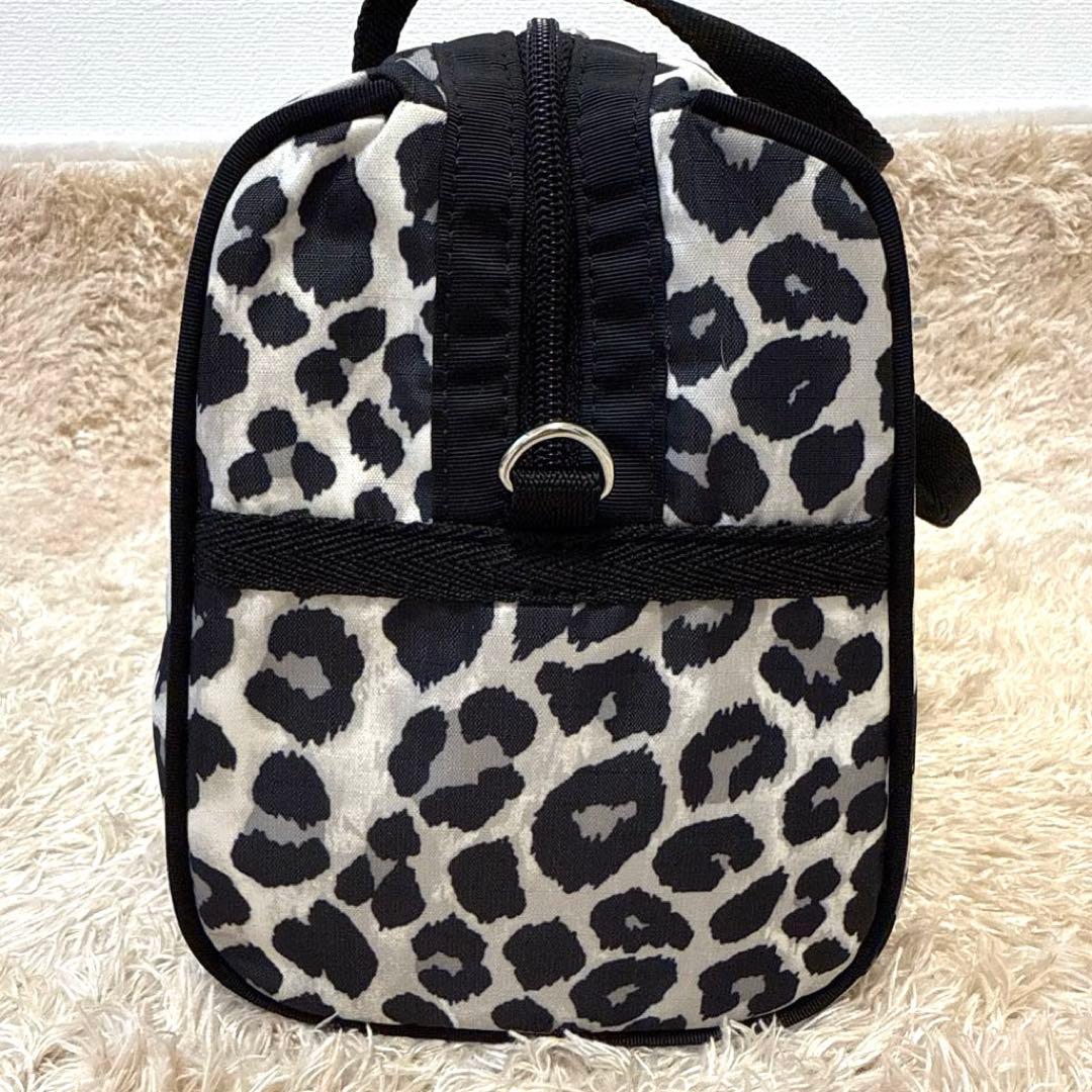 【美品】レスポートサック　2wayバック　レオパード