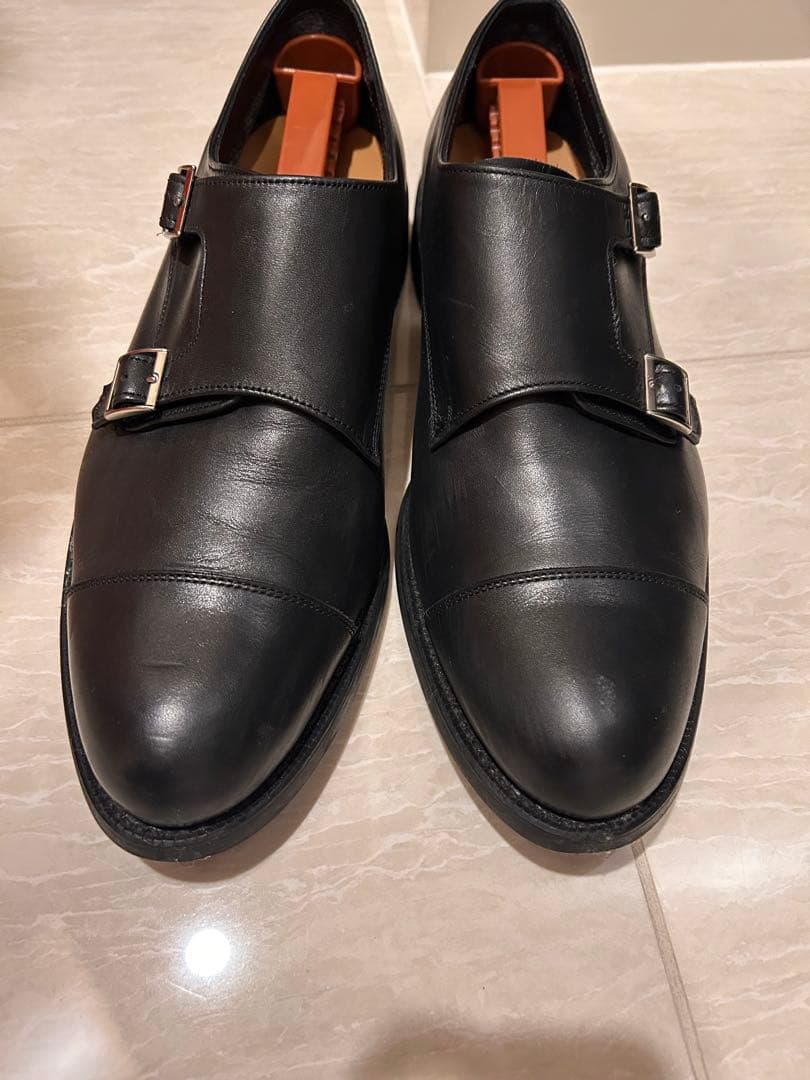 リーガル　ゴアテックス　 ダブルモンク　ビジネスシューズ　25.5