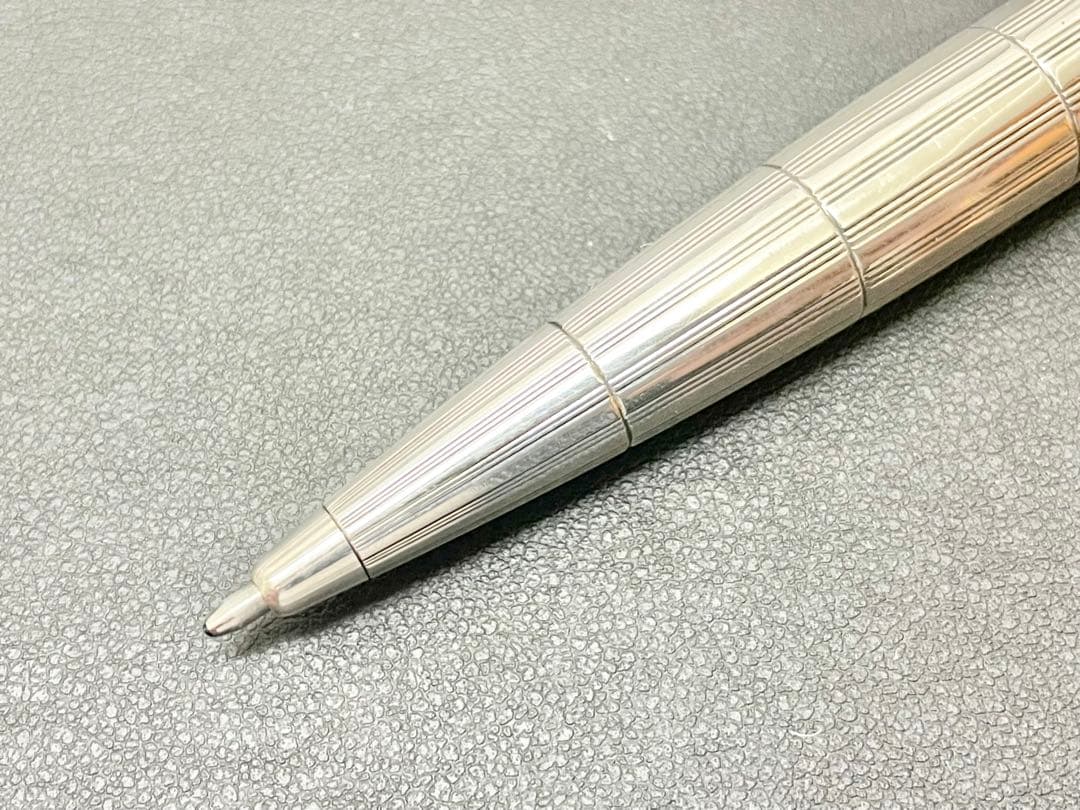デュポン　ボールペン　シルバーカラー