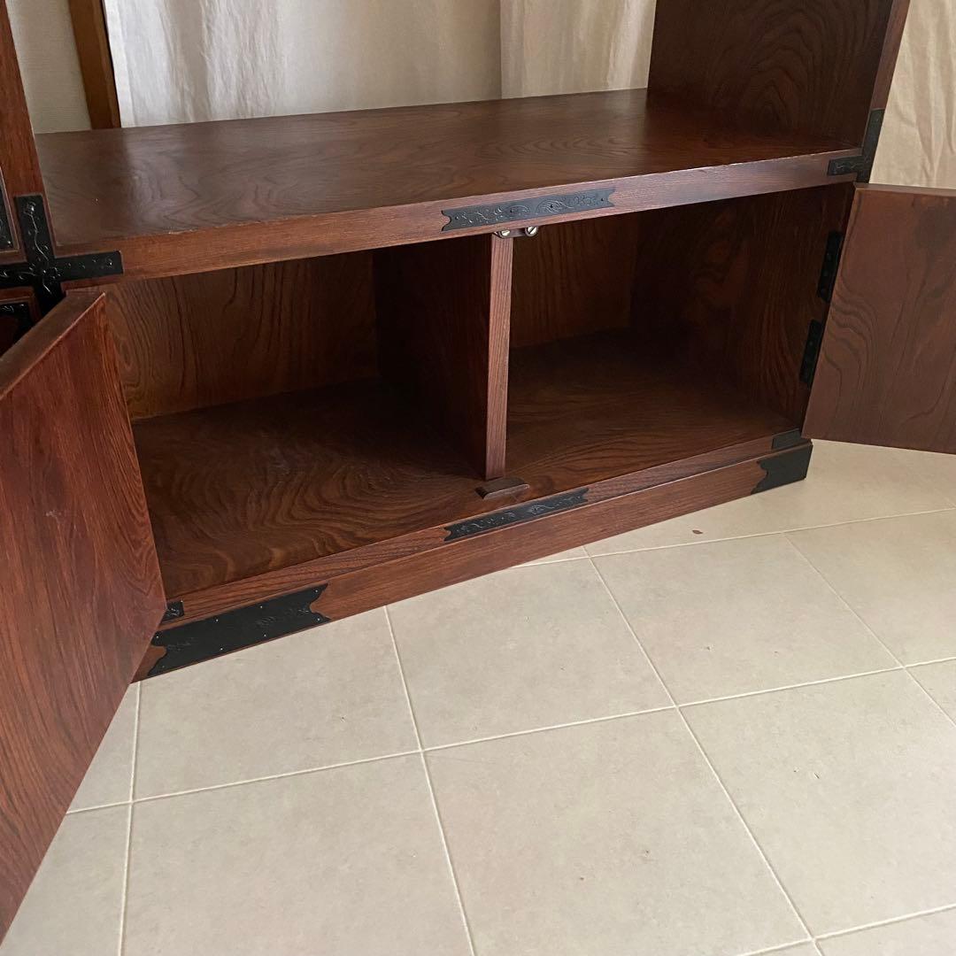 美品　岩谷堂　岩谷堂家具　飾り棚　茶箪笥　箪笥　民芸家具　岩谷堂箪笥　和　棚