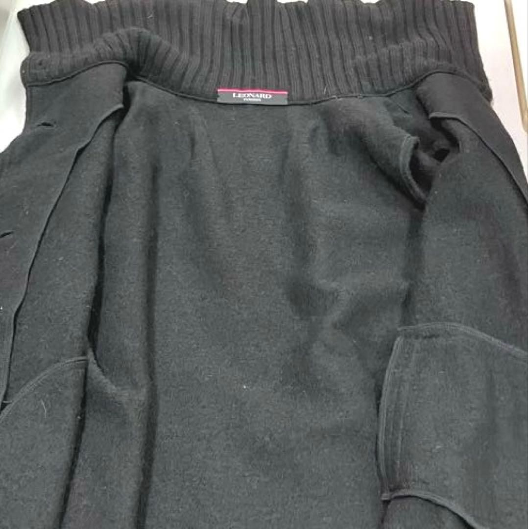 ⭐︎美品⭐︎LEONARD 近年　美しい花柄　ポンチョ　ケープコート40