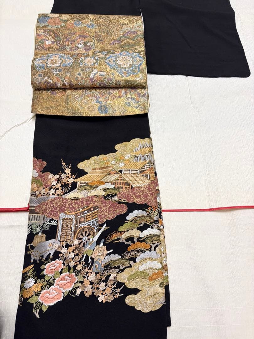 黒留袖フルセット 刺繍 s2601261