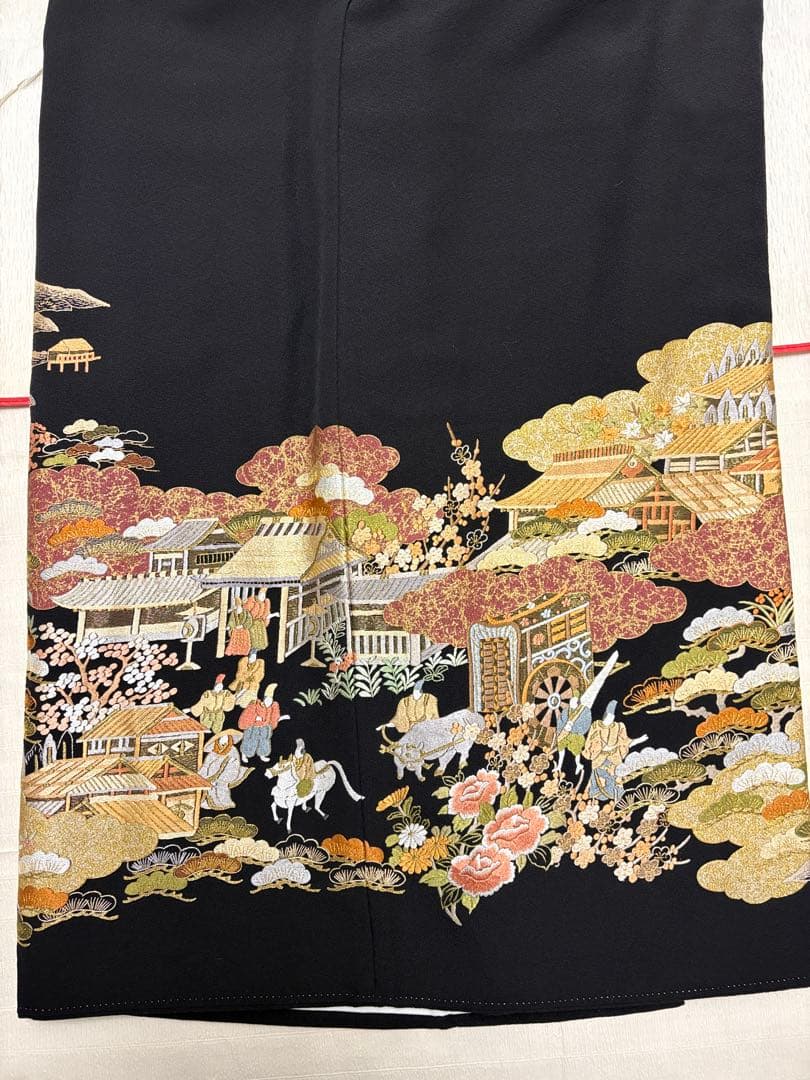 黒留袖フルセット 刺繍 s2601261