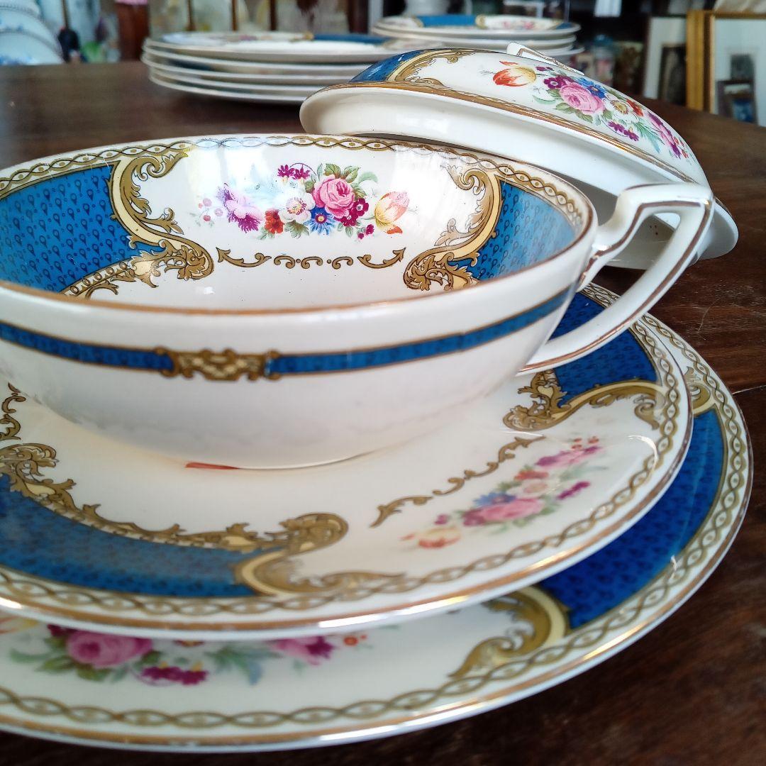 最終お値下げ！MYOTTSロイヤルクラウン スープトリオ6セット