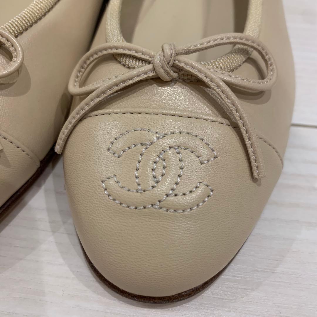 ホ*ト様 シャネル　新品　バレリーナ　CHANEL 34 2/1
