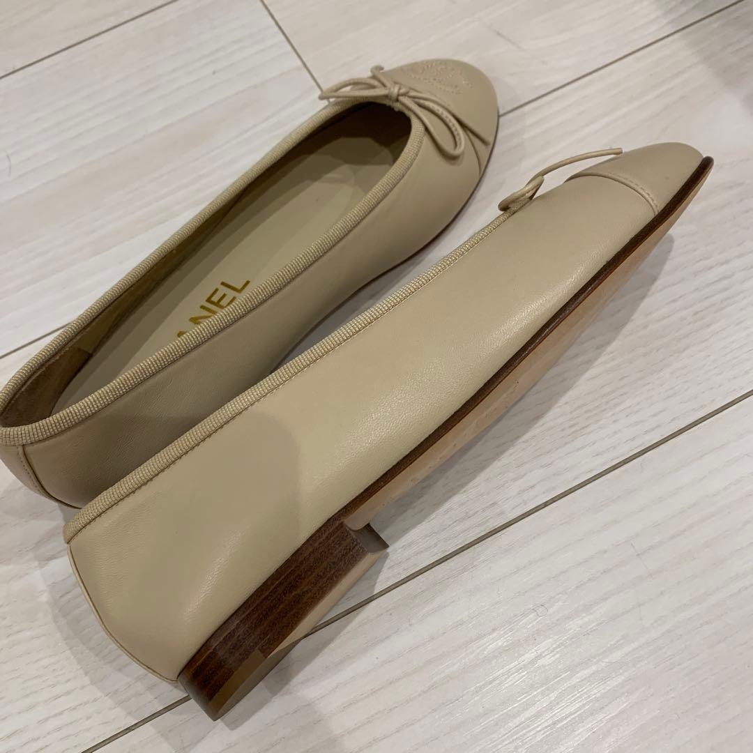 ホ*ト様 シャネル　新品　バレリーナ　CHANEL 34 2/1