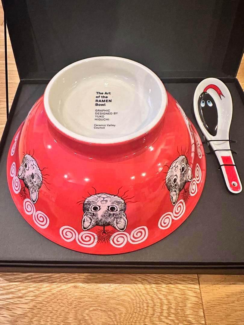 ヒグチユウコ ラーメンどんぶり＆レンゲセット ⭐︎新品⭐︎
