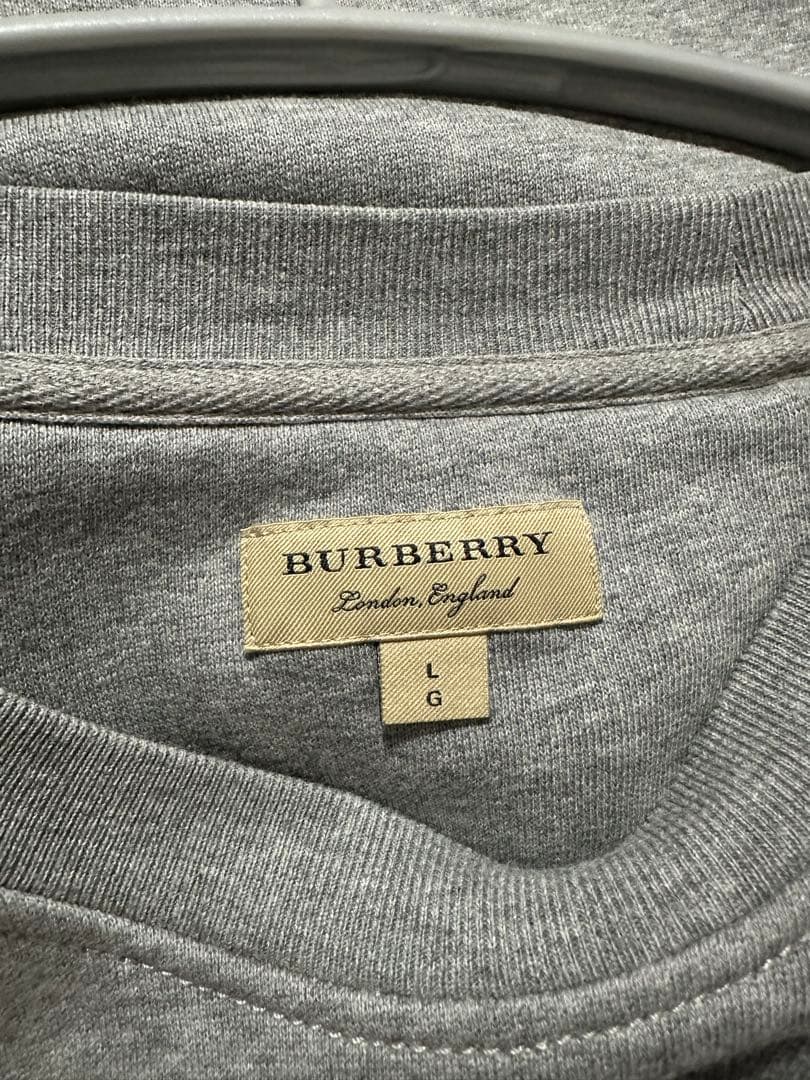 BURBERRY グレー トレーナー