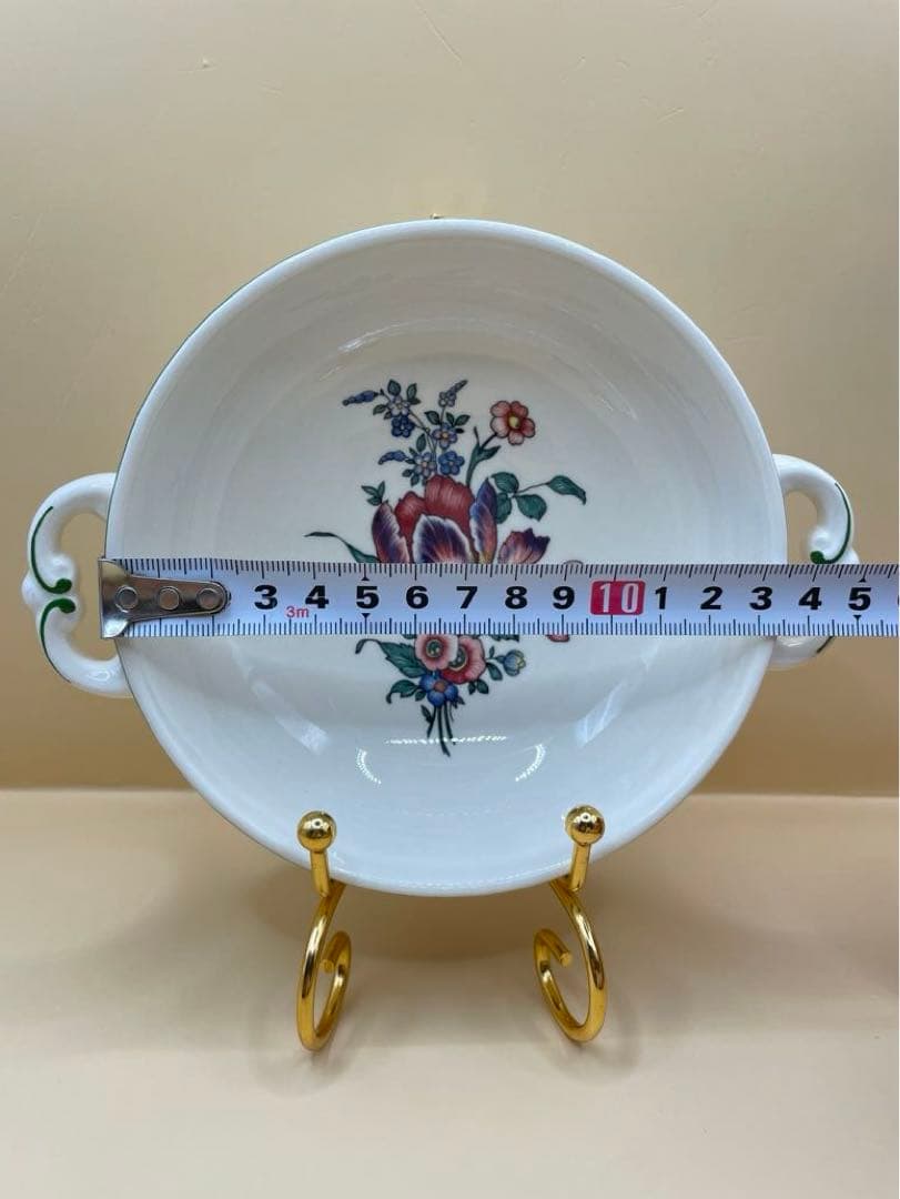 ビレロイ&ボッホ Alt Strassburg スープ皿＆ソーサー4点セット