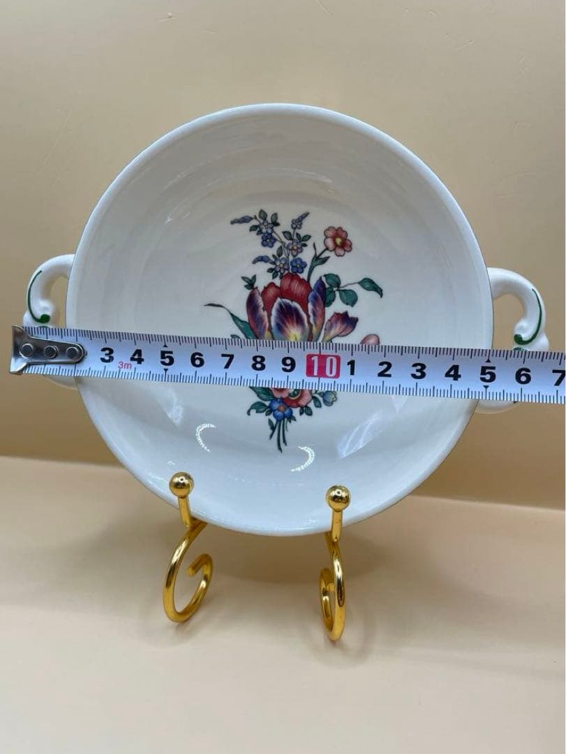 ビレロイ&ボッホ Alt Strassburg スープ皿＆ソーサー4点セット