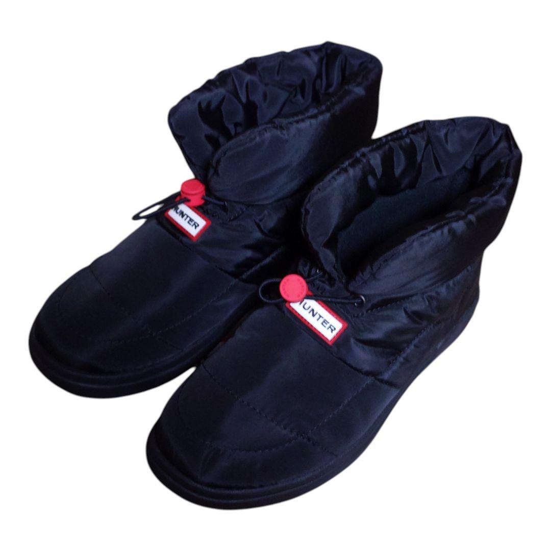 【美品】HUNTER イン アウト コージー パフ サイドベント ブーティー