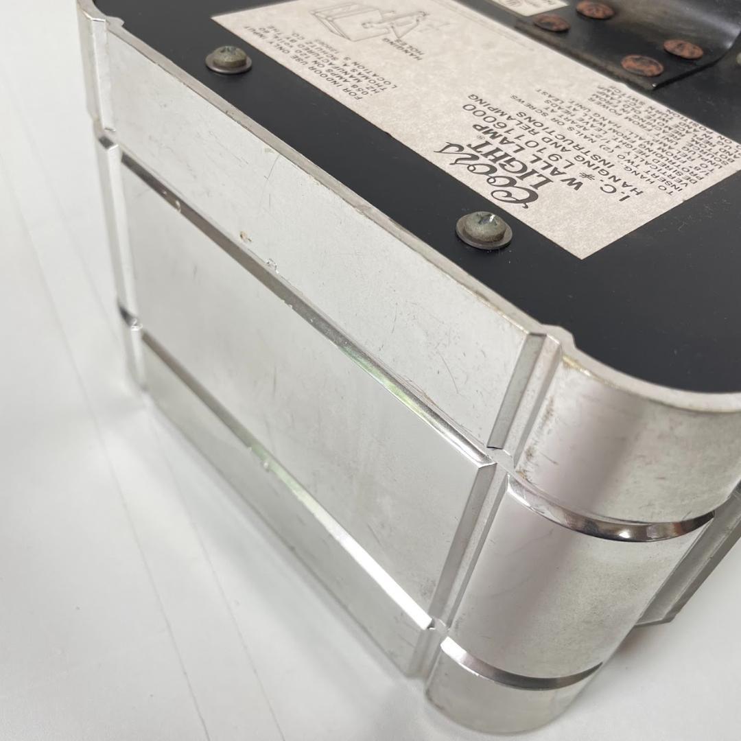 クアーズライト ビンテージ ウォールランプ 昭和 レトロ 照明　壁掛け　ネオン