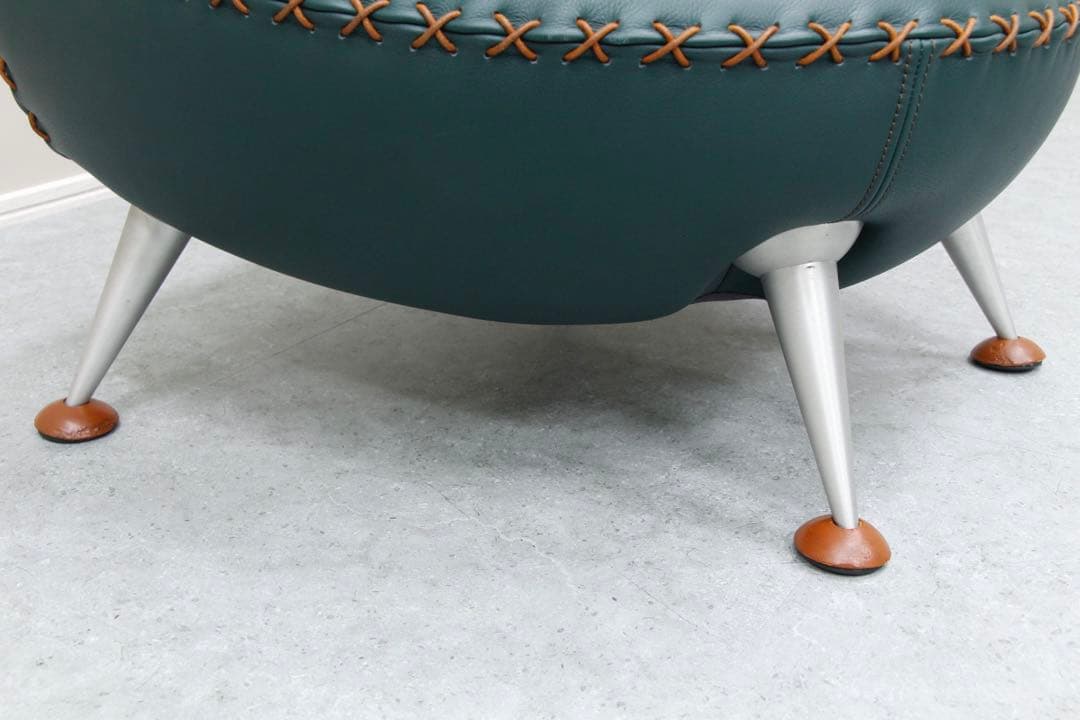 【極美品】de Sede デセデ アームチェア DS-102 オットマン付