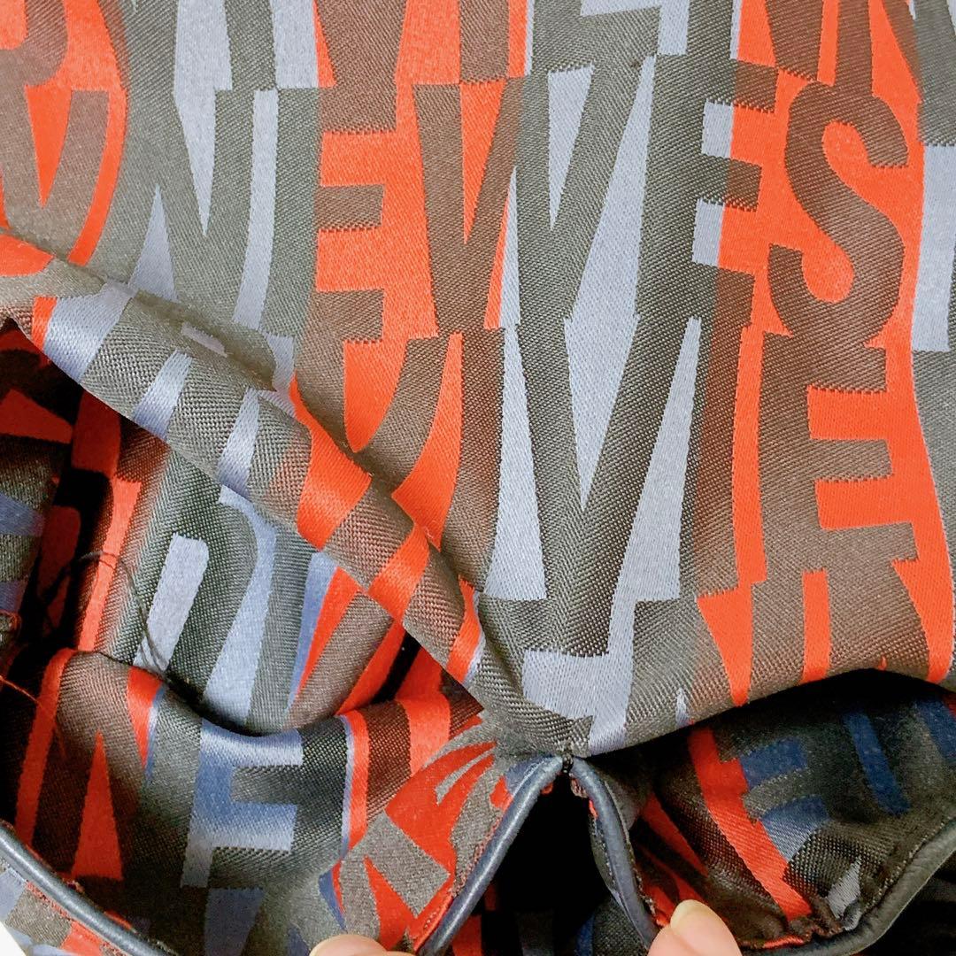 ヴィヴィアンウエストウッド　ショルダー　クラッチ　デカロゴ　ビッグオーブ　紺