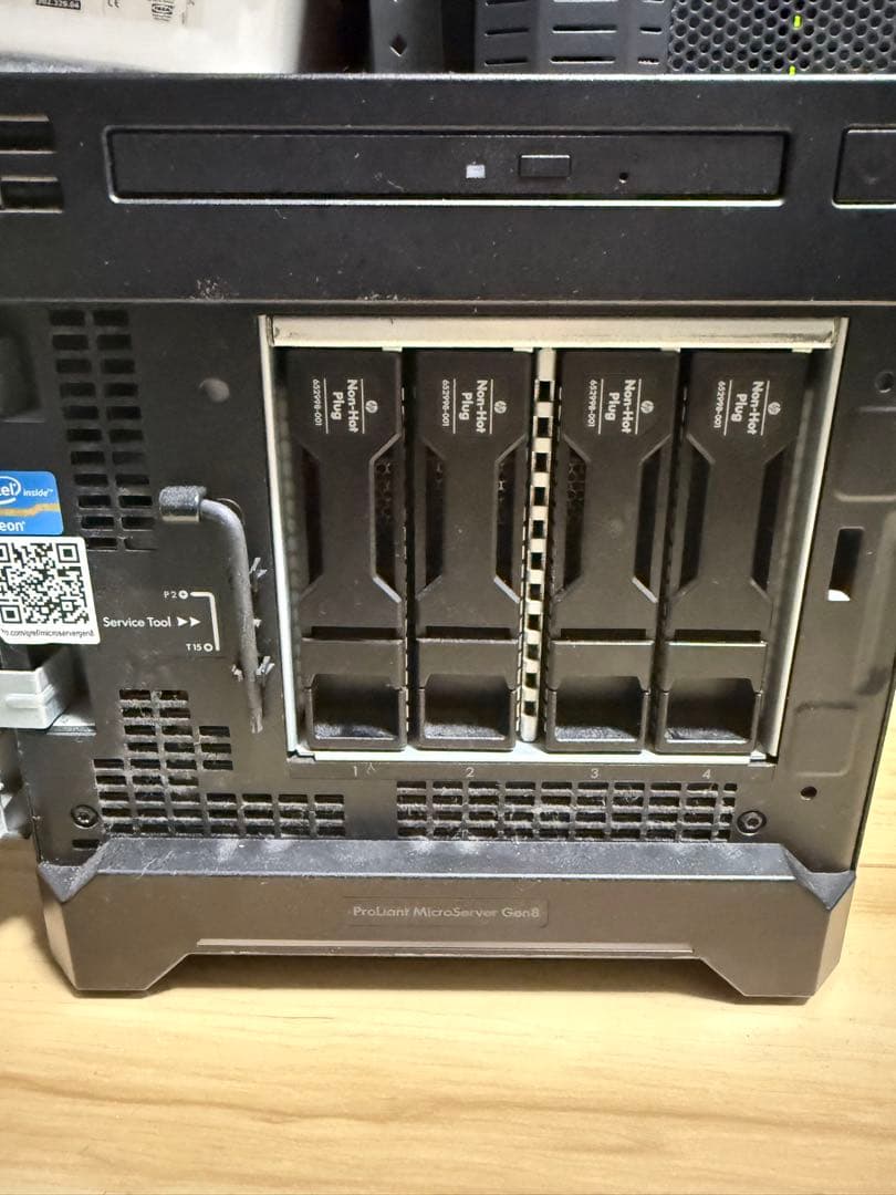 その他 MicroServer Gen8 Xeon E-1220L V2 2.30GHz