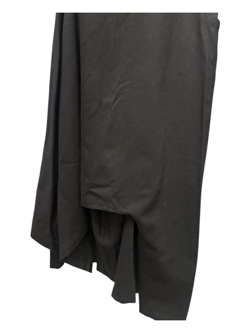 LIMI feu ヨウジヤマモト　スカートパンツ　ボトム　コットン ブラック