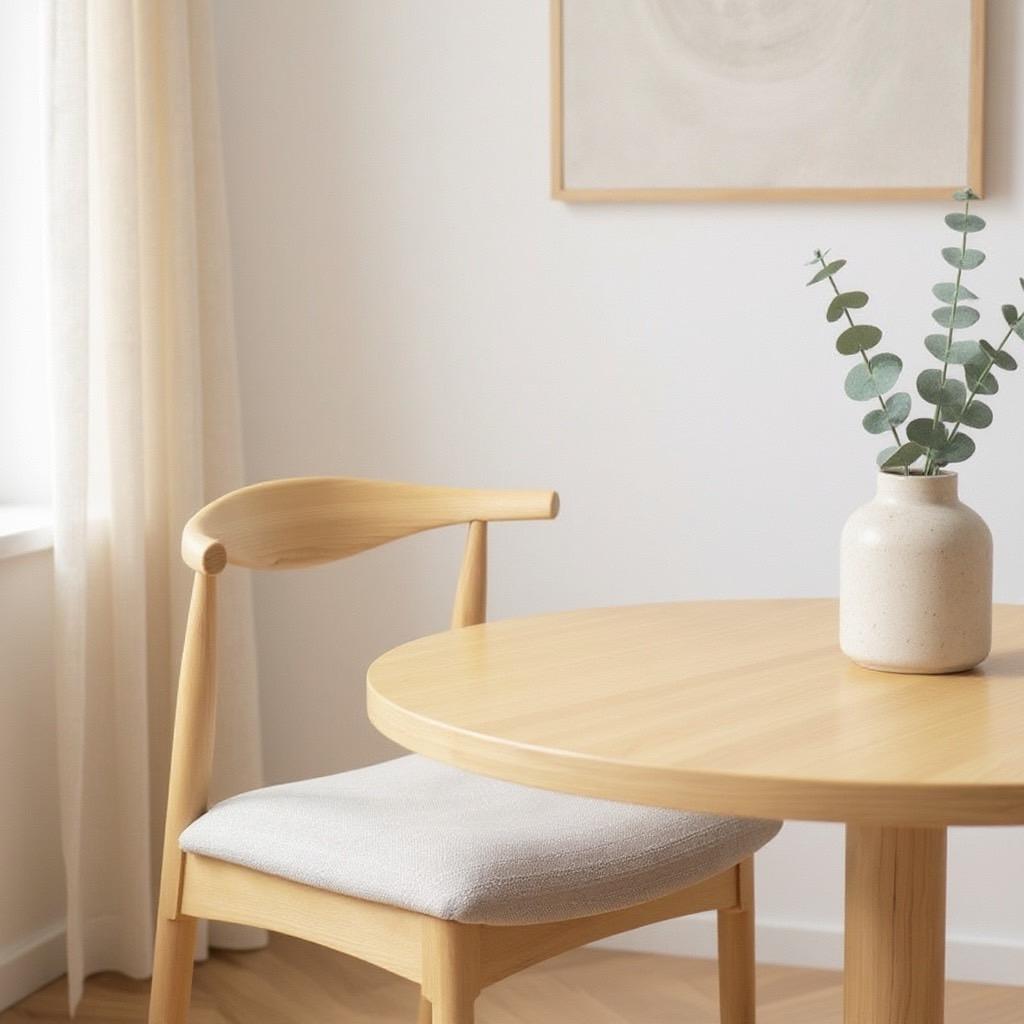 あんじゅ 完成品　ダイニングチェア 曲線の美　２脚セット　曲木加工